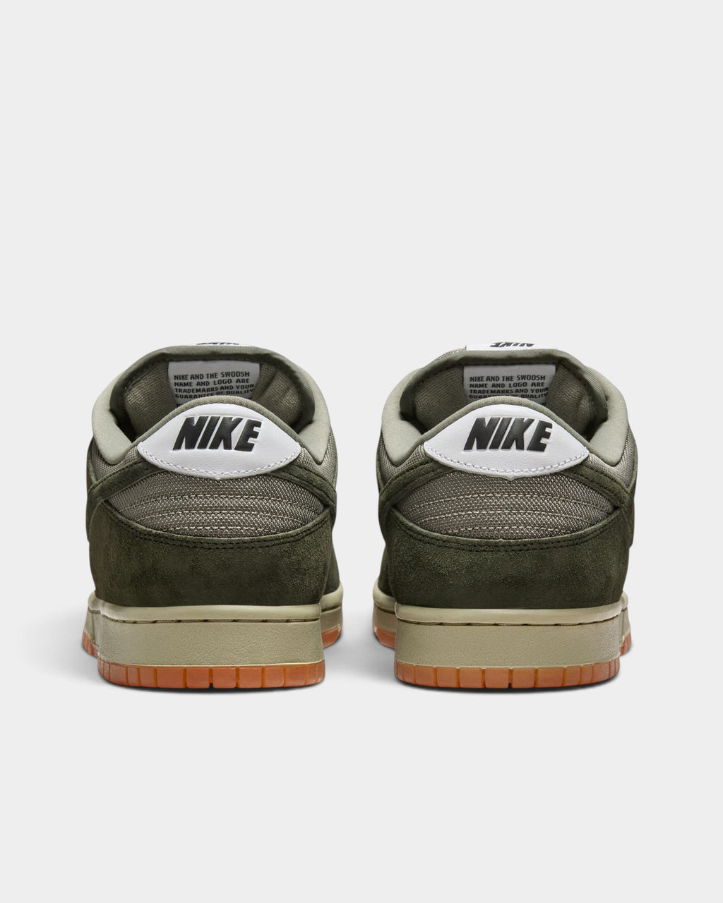 Nike SB Dunk Low Pro B Shoes - Sequoia / Sequoia Light Army / White