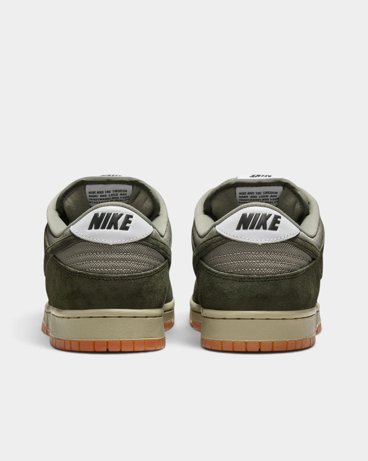Nike SB Dunk Low Pro B Shoes - Sequoia / Sequoia Light Army / White