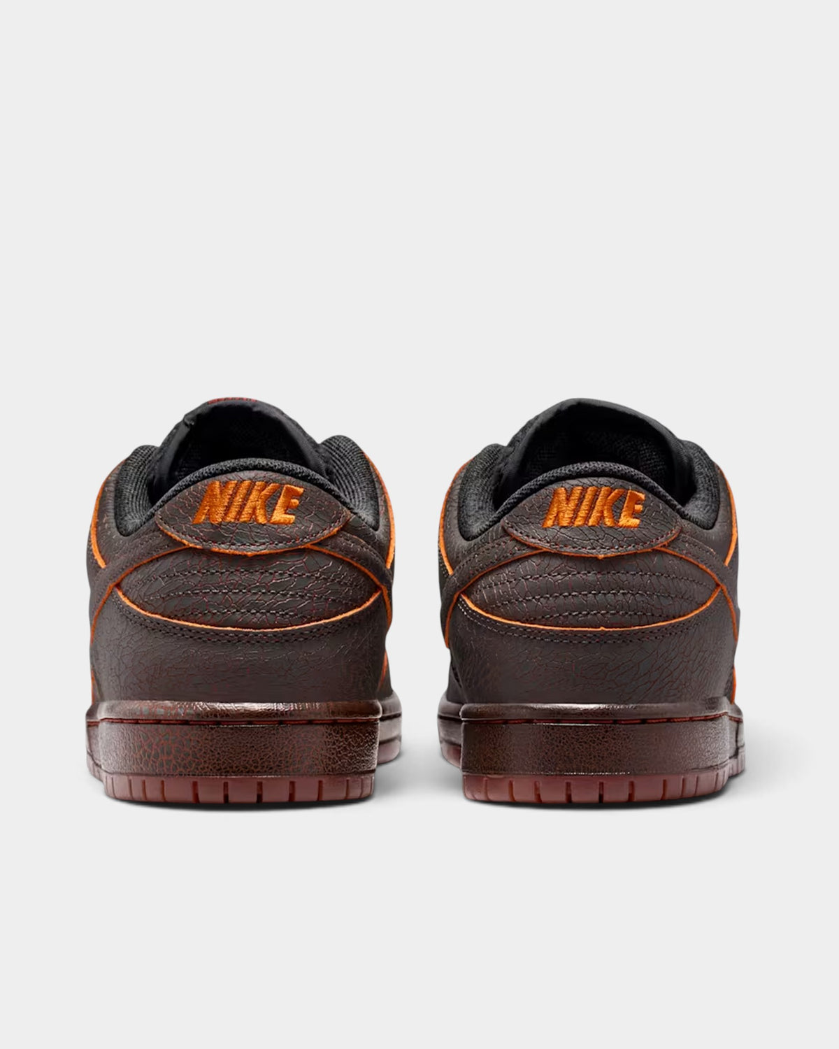 Nike SB Dunk Low Pro Premium Shoes - Dark Smoke Grey / Campfire Orange / Black