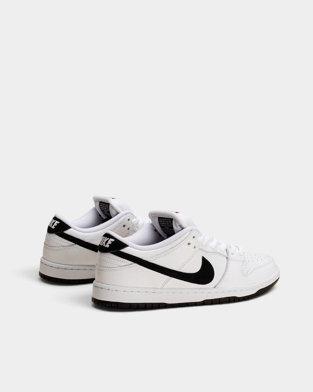 Nike SB Dunk Low Pro Shoes - White / Black