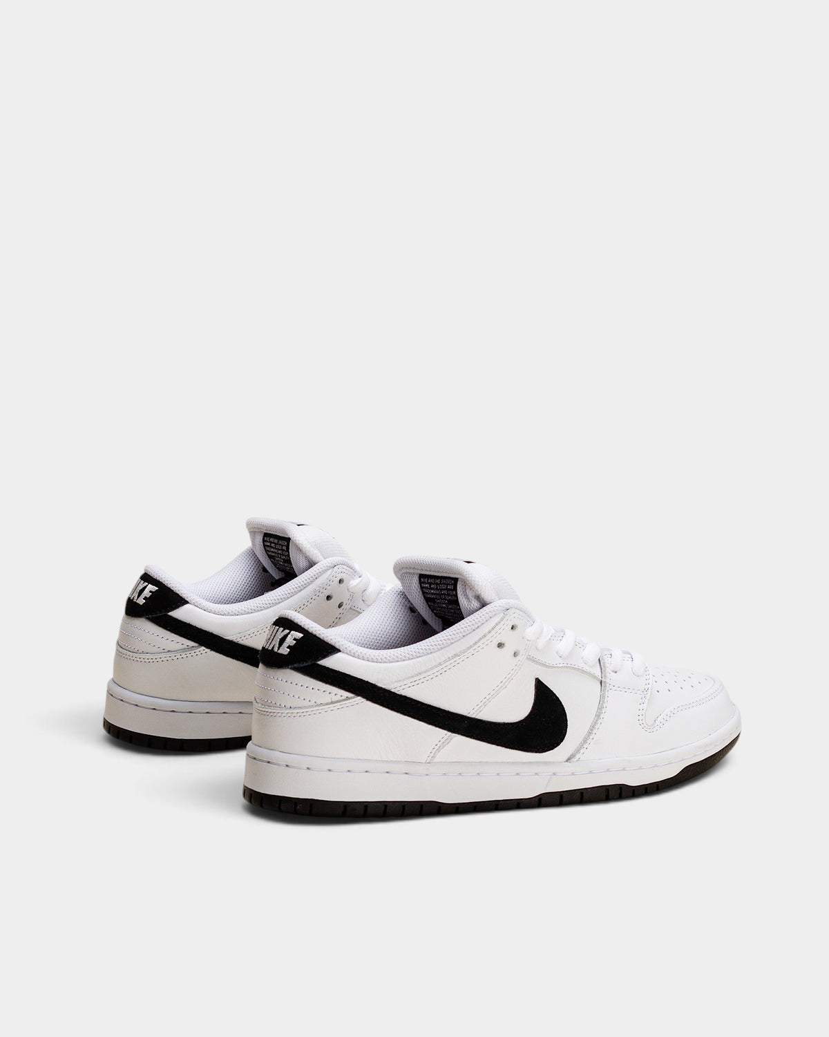 Nike SB Dunk Low Pro Shoes - White / Black