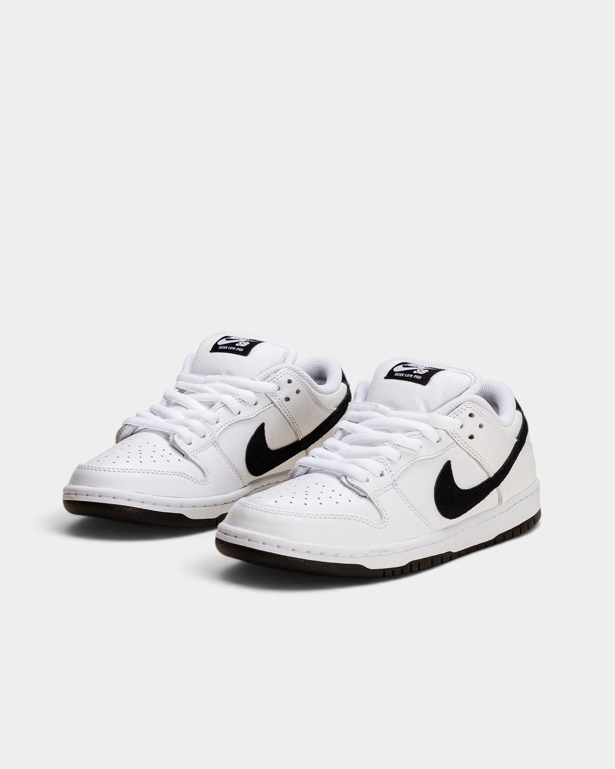 Nike SB Dunk Low Pro Shoes - White / Black