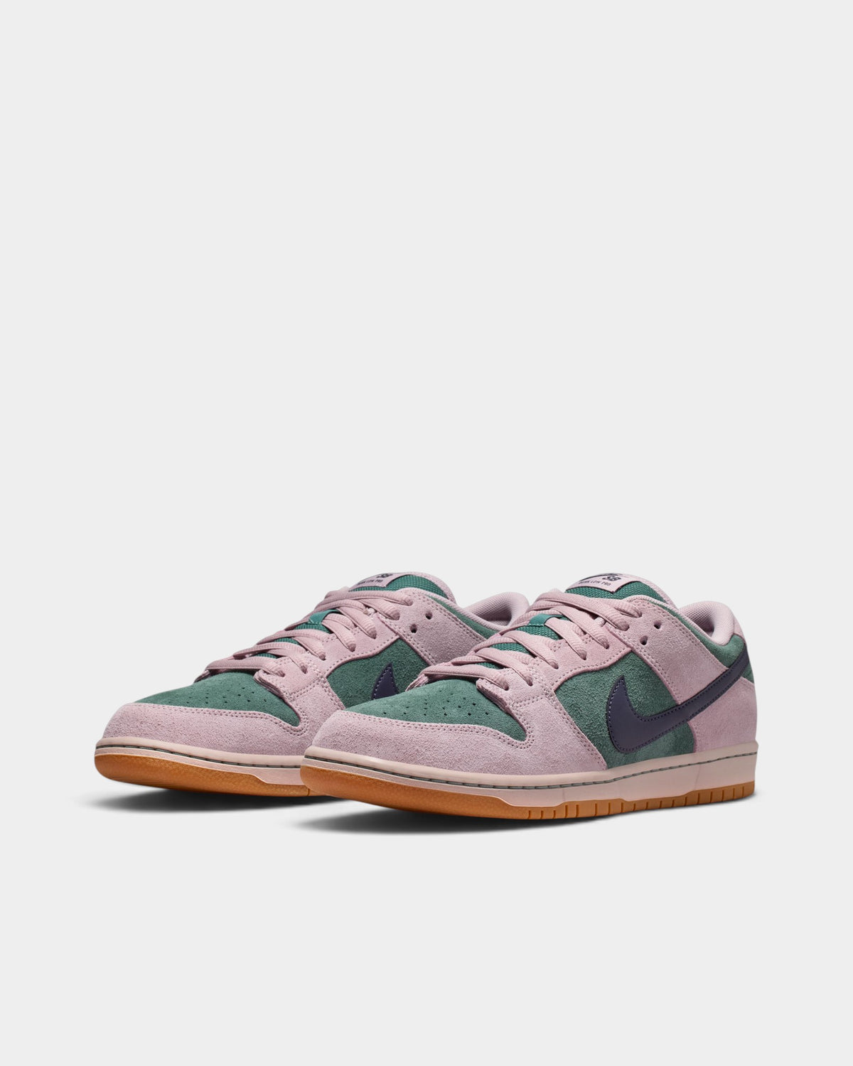Nike SB Dunk Low Shoes - Mineral Slate / Particle Rose / Gum