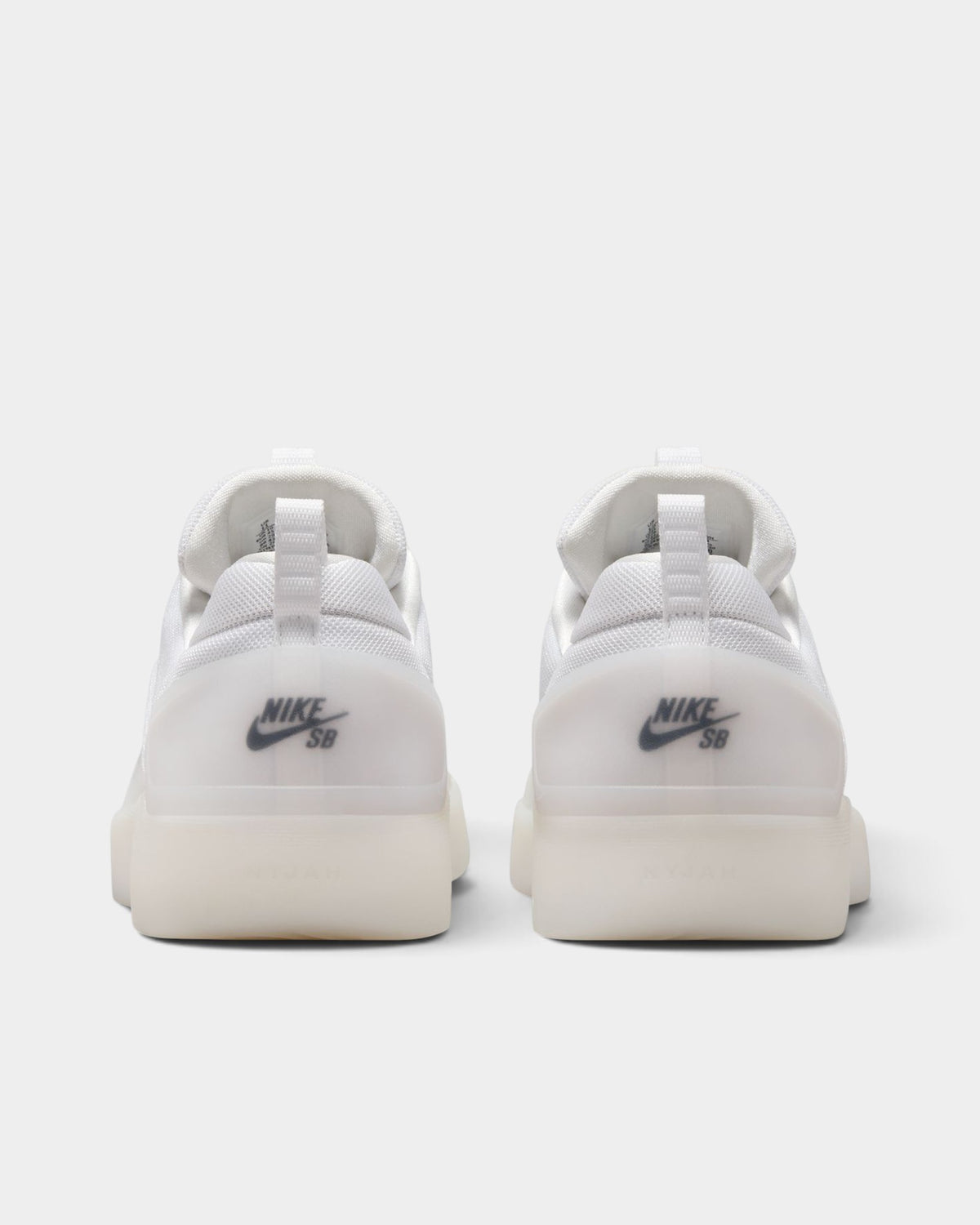 Nike SB Nyjah 4 Shoes - White / Black