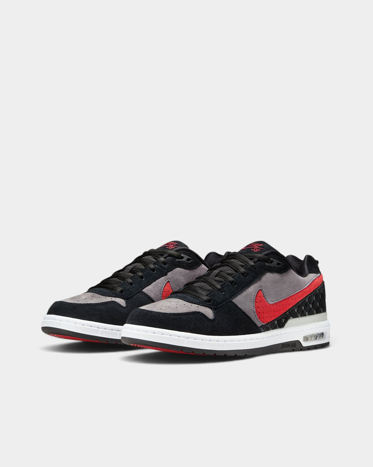 Nike SB P-Rod 1 OG Shoes - Black / Varsity Red / Flint Grey