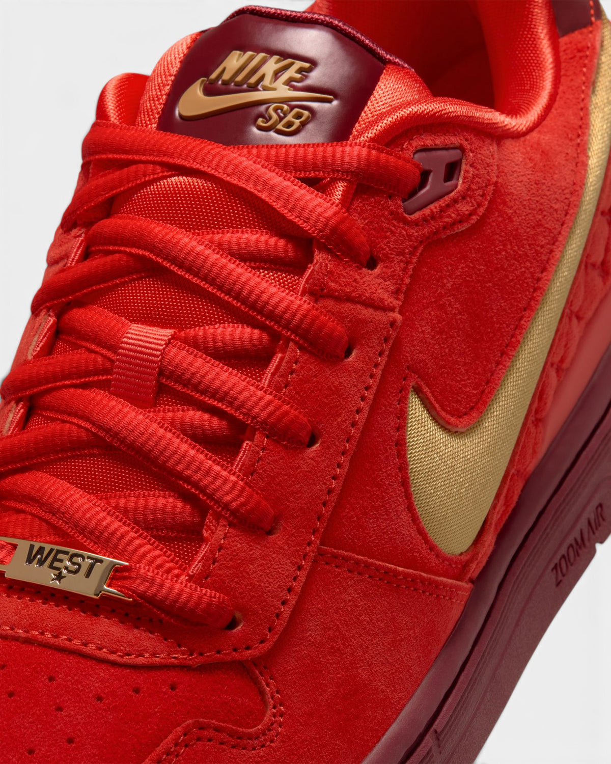 Nike SB P-Rod 1 OG Shoes - Habanero Red / Team Red