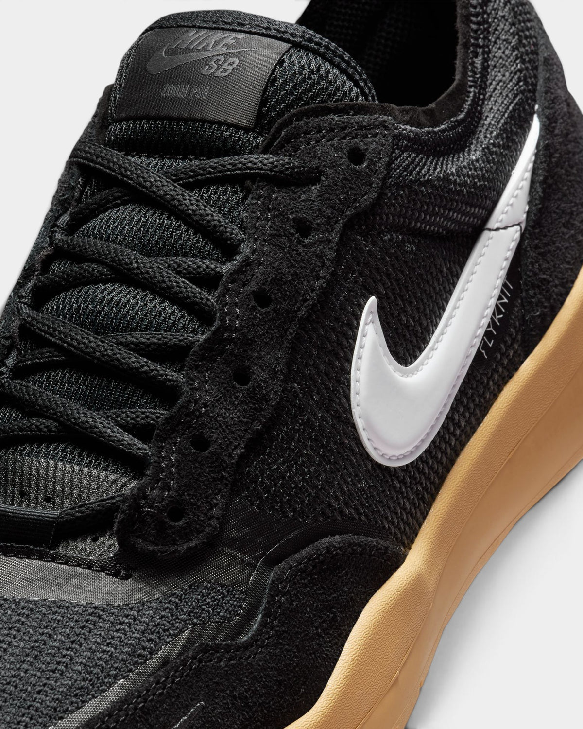Nike SB PS8 Shoes - Black / White / Anthracite / Gum Yellow