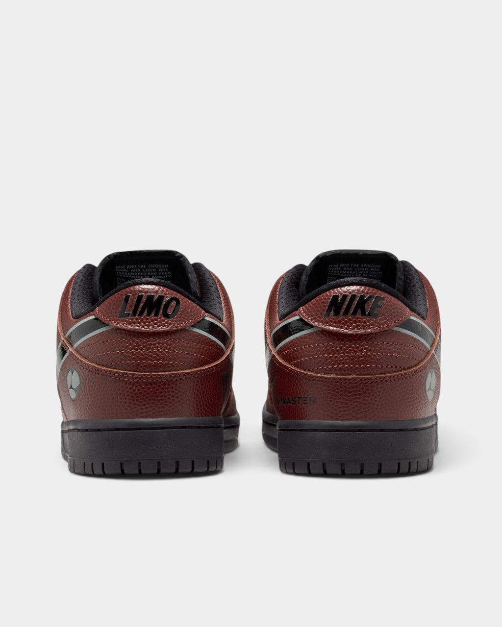 Nike SB x Limosine Dunk Low Pro Shoes - Dark Pony / Black / Silver / White