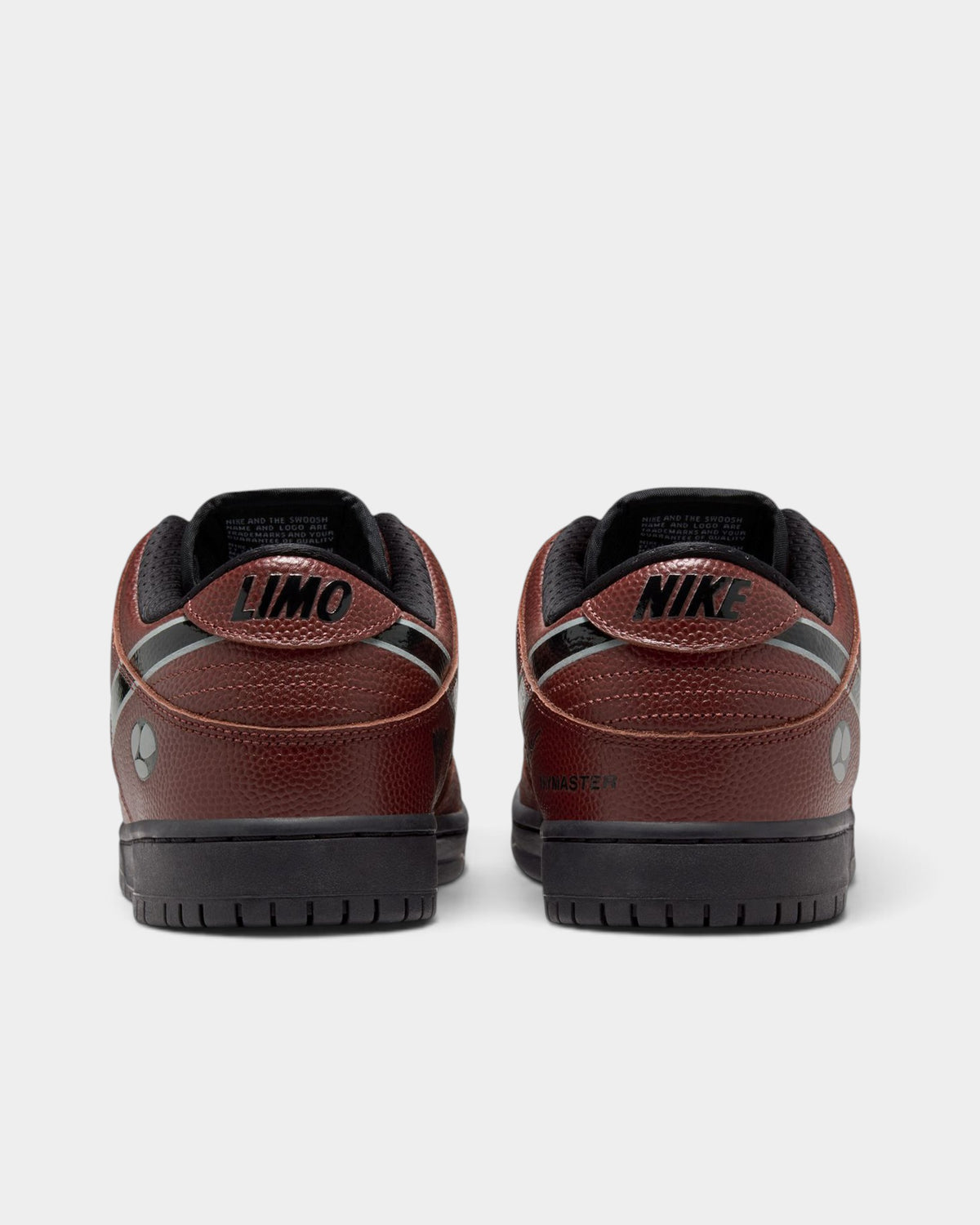 Nike SB x Limosine Dunk Low Pro Shoes - Dark Pony / Black / Silver / White