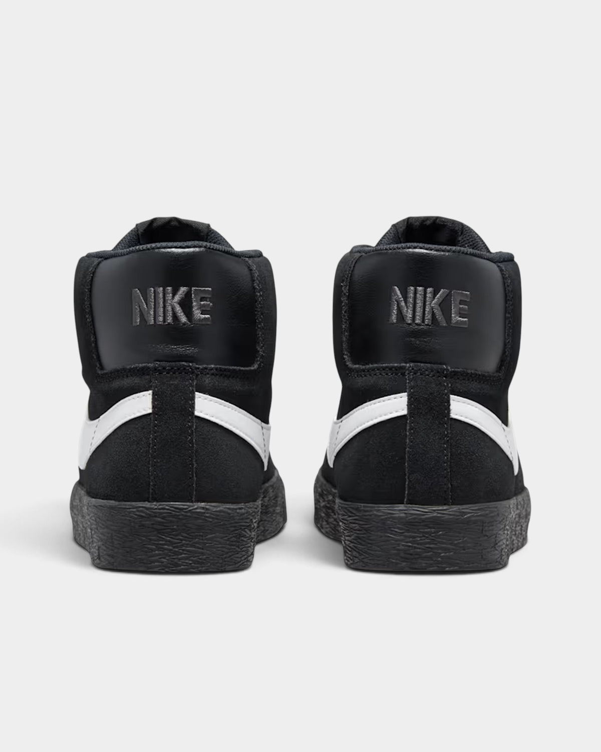 Nike SB Zoom Blazer Mid Shoes - Black / White