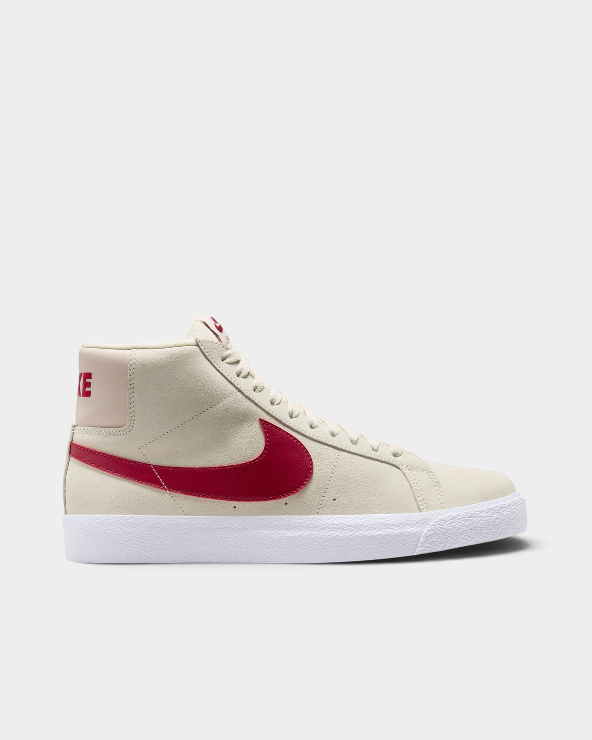 Nike SB Zoom Blazer Mid Shoes - Pale Ivory / Noble Red / Silt Red / White