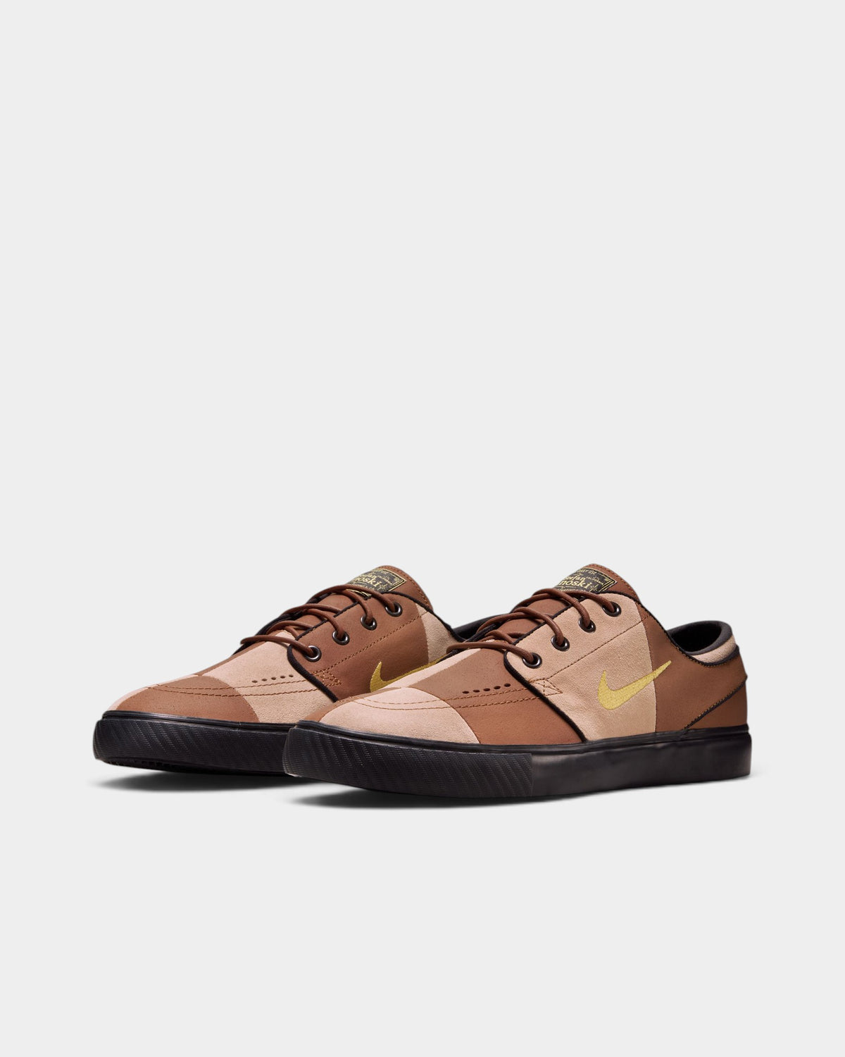 Nike SB Zoom Janoski OG Shoes - Light British Tan / Hemp / Black / Saturn Gold