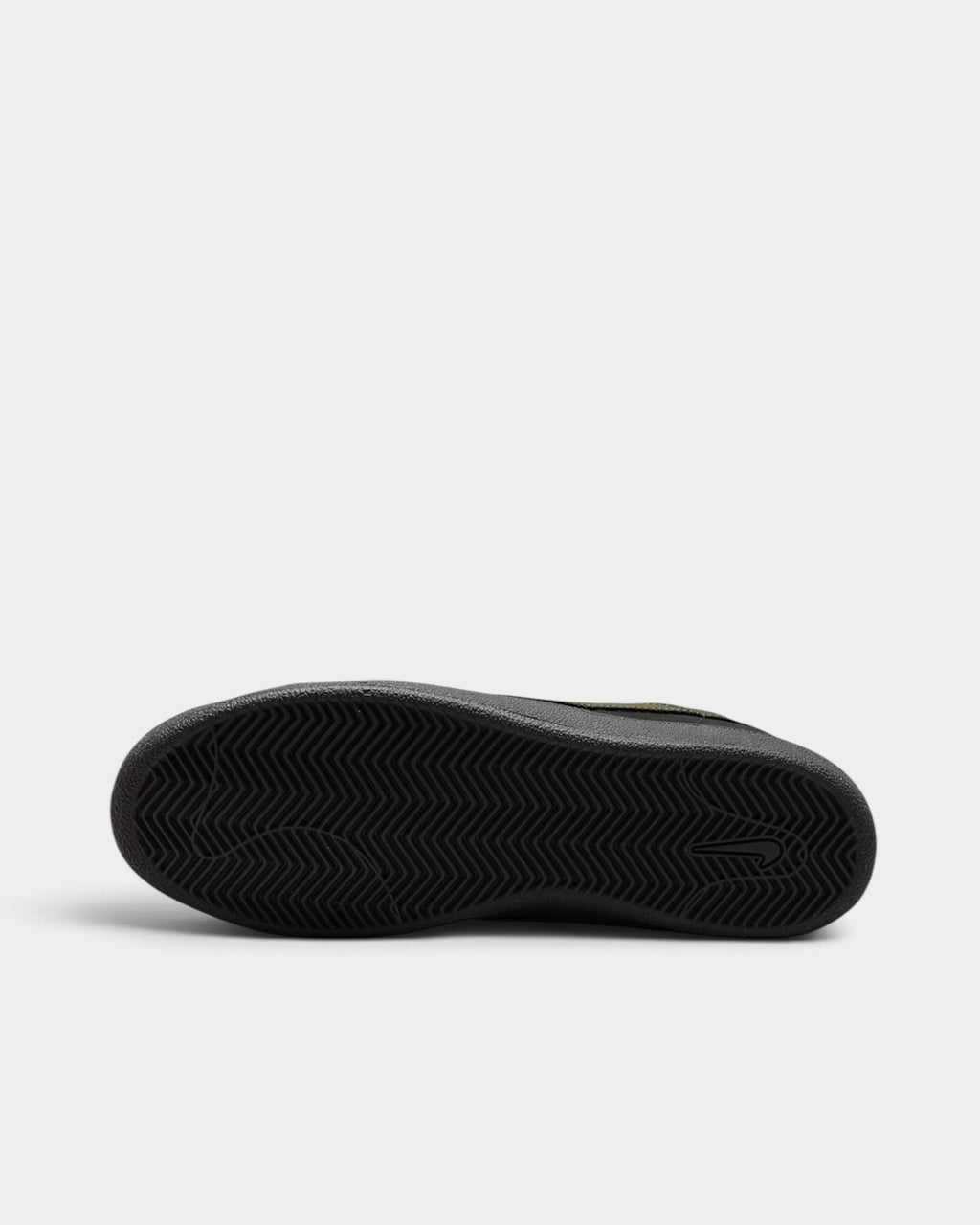 Lockwood Avenue Nike SB Zoom Tennis Classic shoes featuring a black herringbone rubber outsole for grip.
