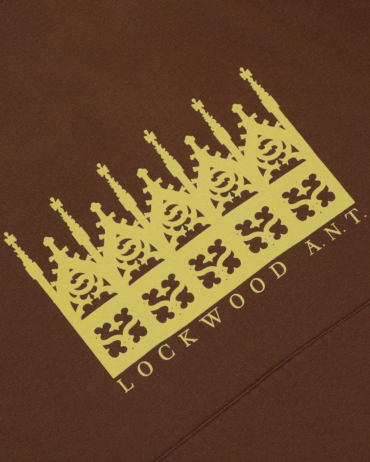 Lockwood Ornament Hoodie Brown