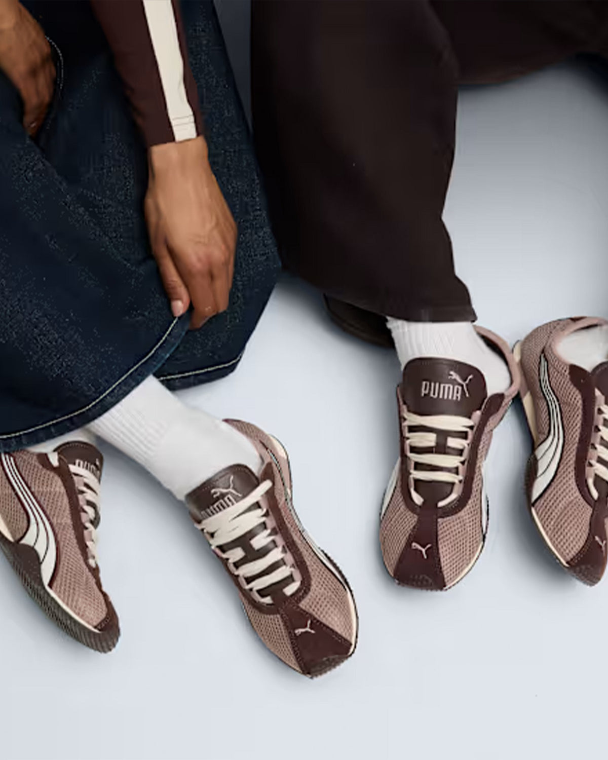 Puma H-Street OG Shoes - Sandstone / Chocolate Brown