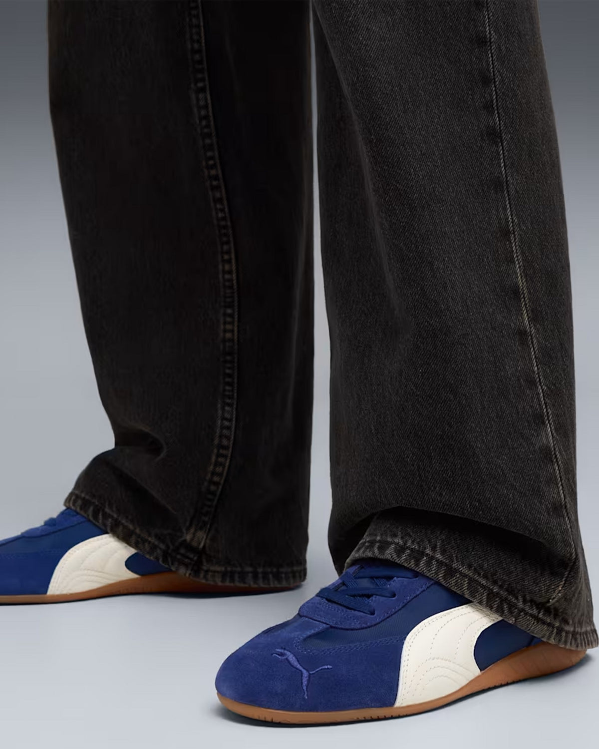 Puma Speedcat Nylon Shoes - Blue Jewel / PUMA White