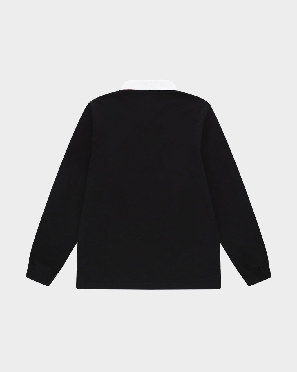 Lockwood x Duvel 666 Long-Sleeve Rugby Polo - Black/Red