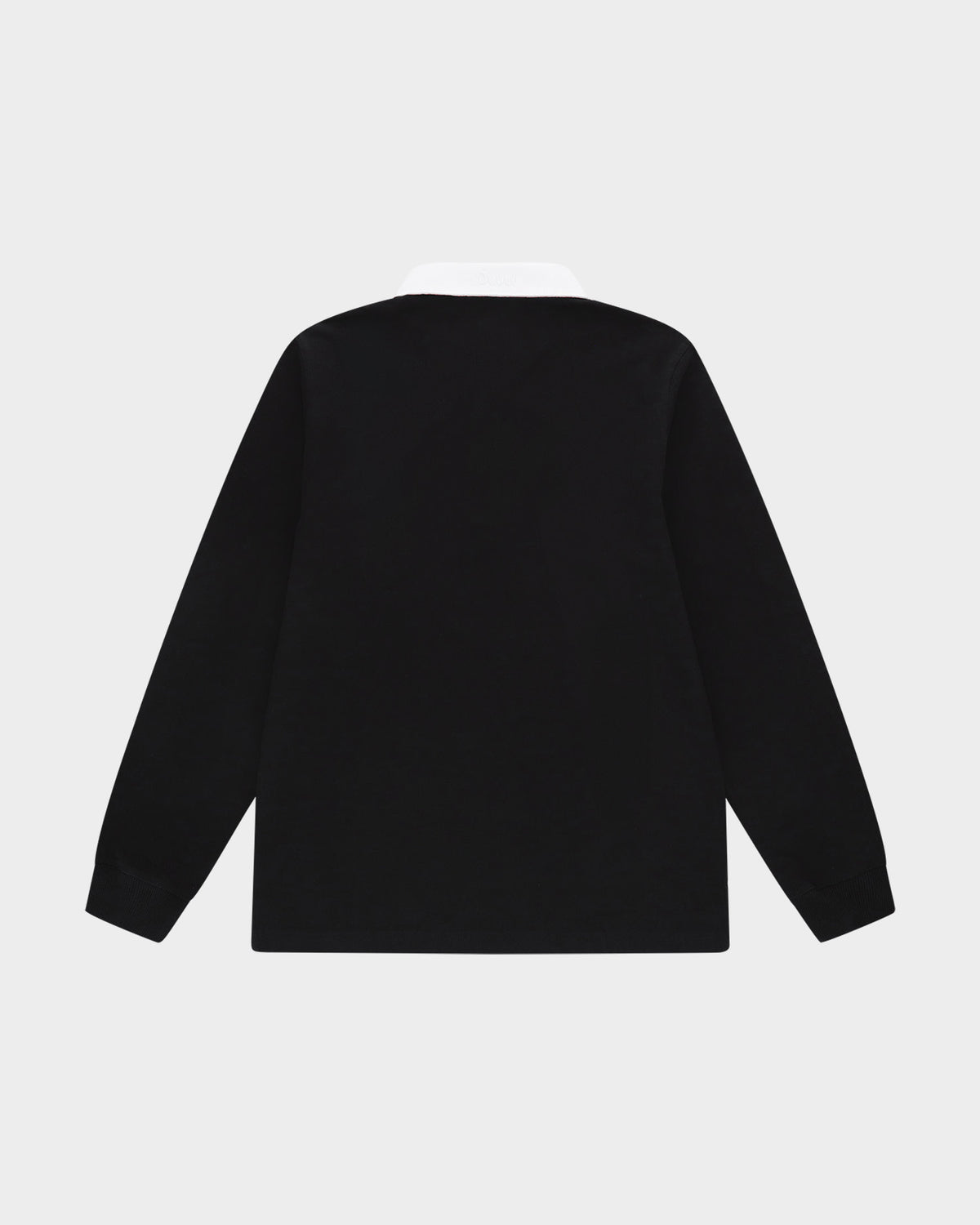 Lockwood x Duvel 666 Long-Sleeve Rugby Polo - Black/Red