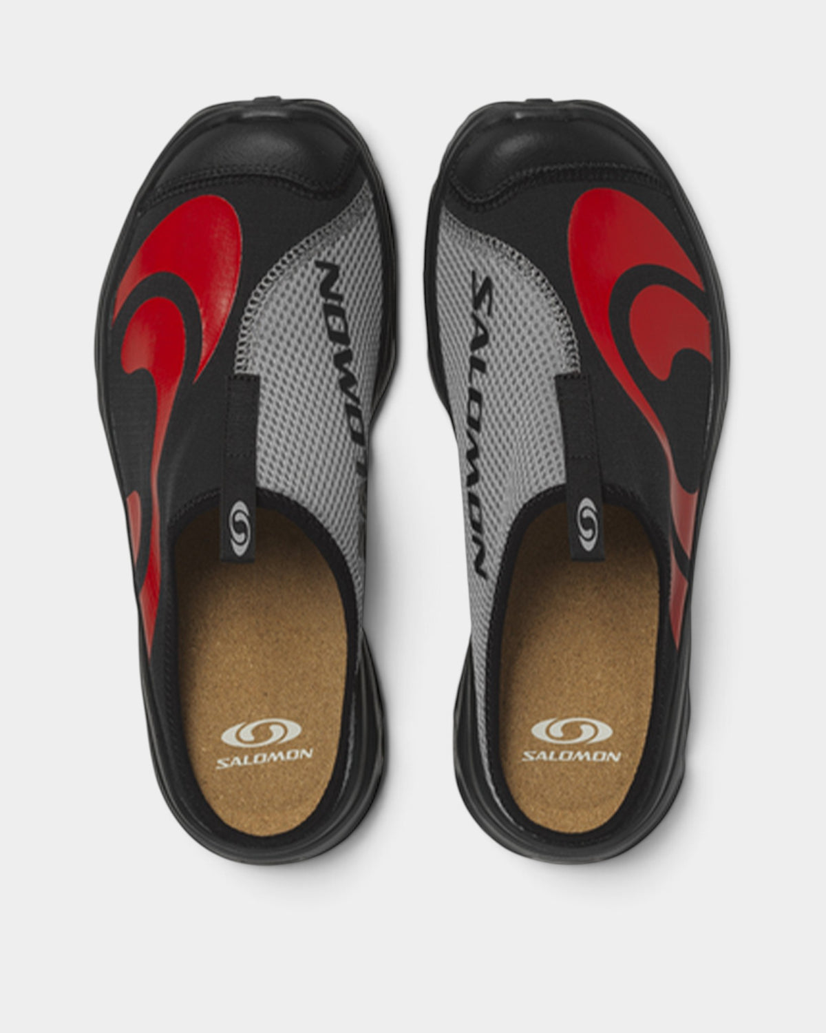Salomon RX Slide 3.0 Shoes - Black / Alloy / Fiery Red