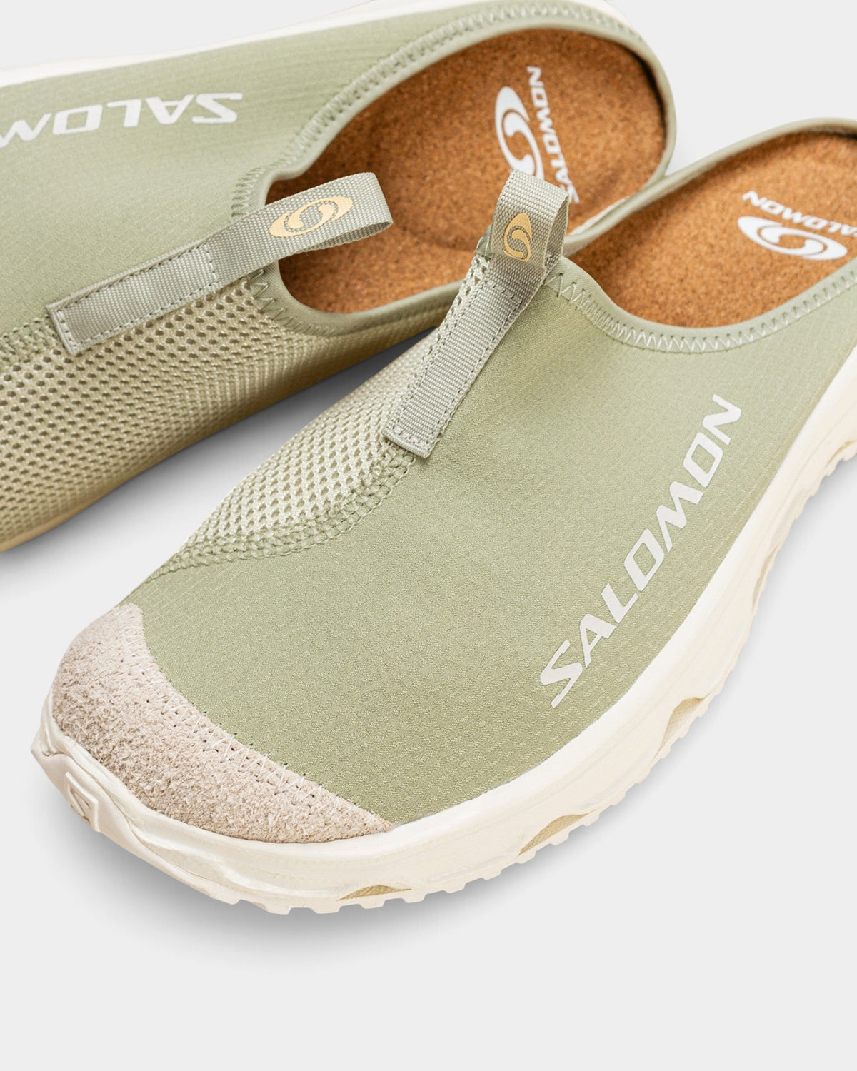 Salomon RX Slide 3.0 Suede Shoes - Tea / Alfalfa / Golden Fleece