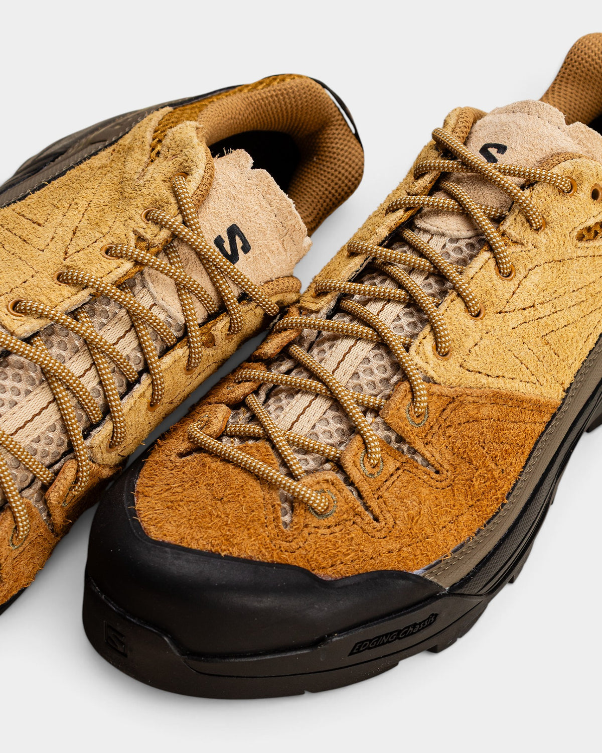Salomon X-ALP Suede Shoes - Bronze Brown / Wood Thrush / Safari