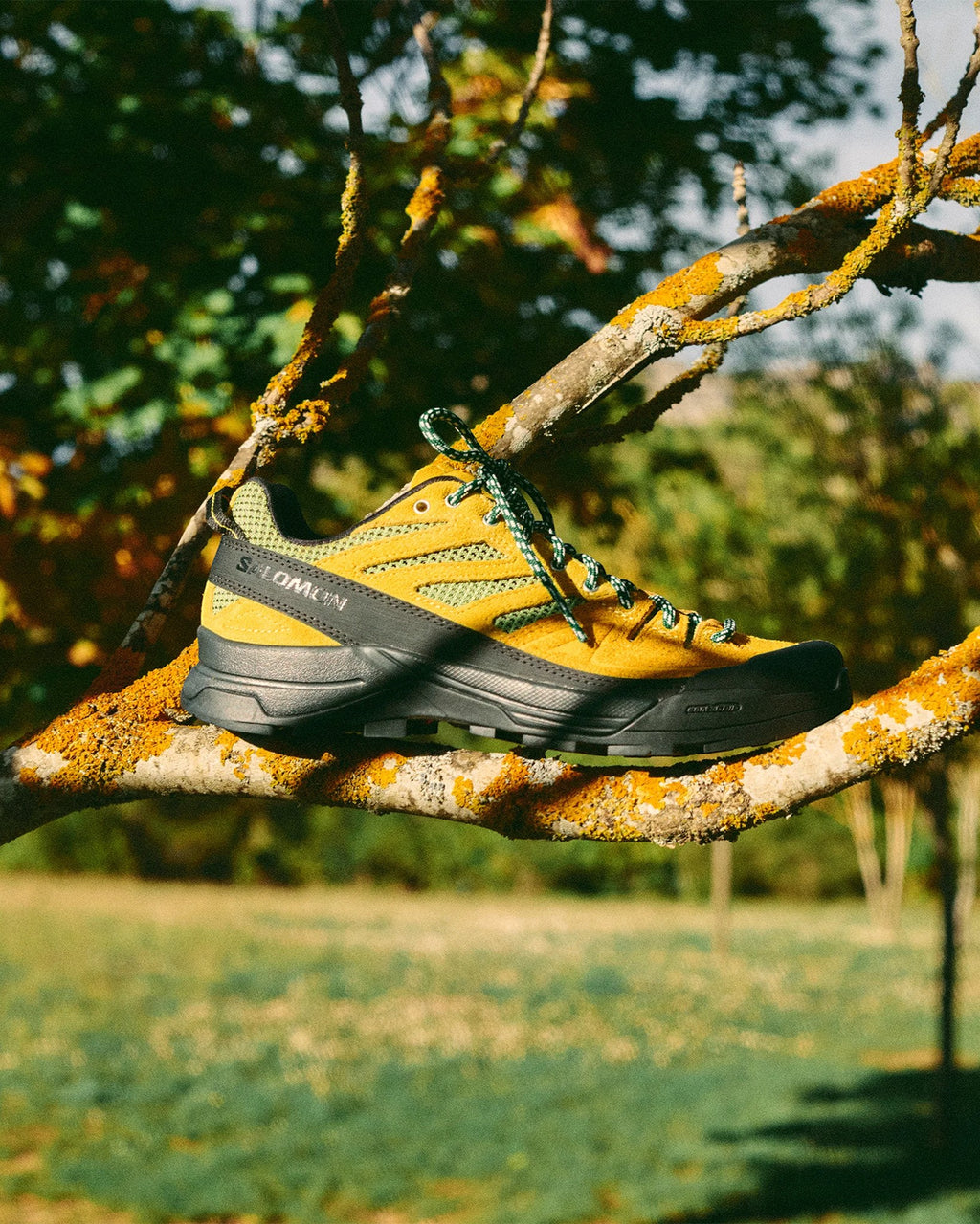 Salomon X-ALP Woven Shoes - Beach Ball / Bright Chartreuse / Formal Garden