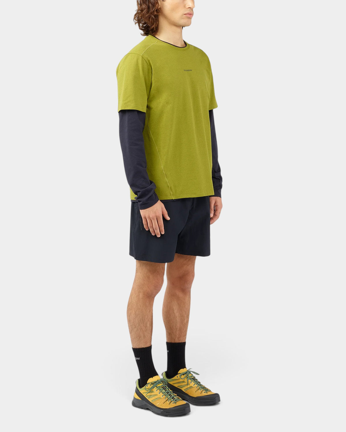 Salomon X-ALP Woven Shoes - Beach Ball / Bright Chartreuse / Formal Garden
