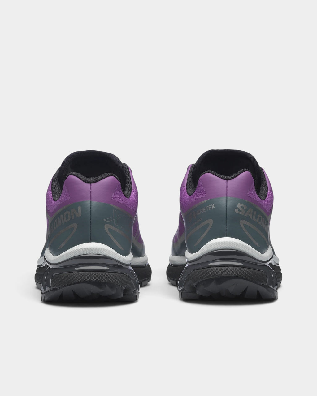 Salomon XT-6 Gore-Tex Shoes - Concord Grape / Stormy Weather / Footwear Silver