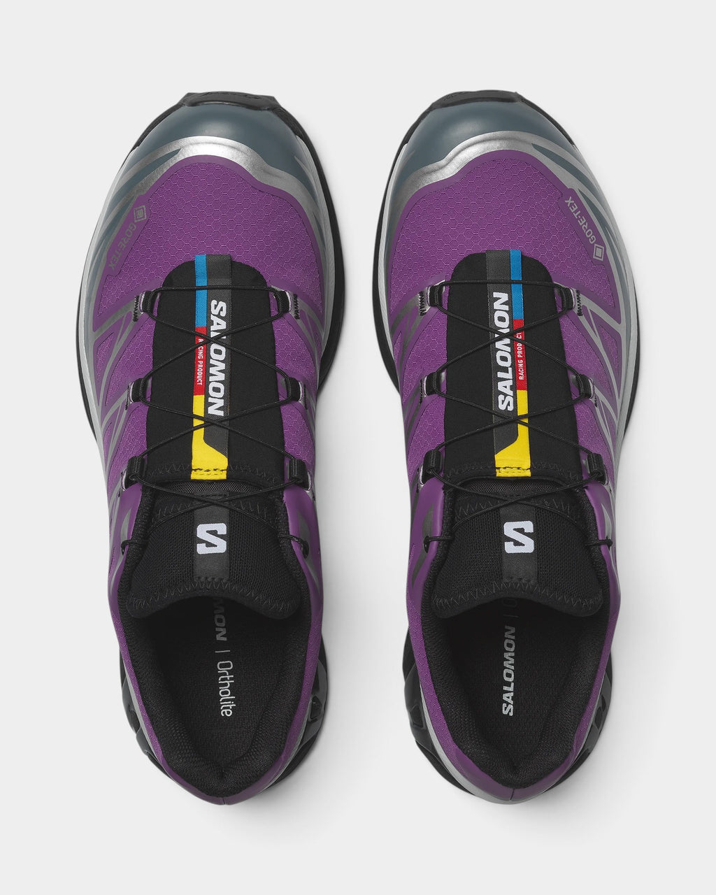Salomon XT-6 Gore-Tex Shoes - Concord Grape / Stormy Weather / Footwear Silver