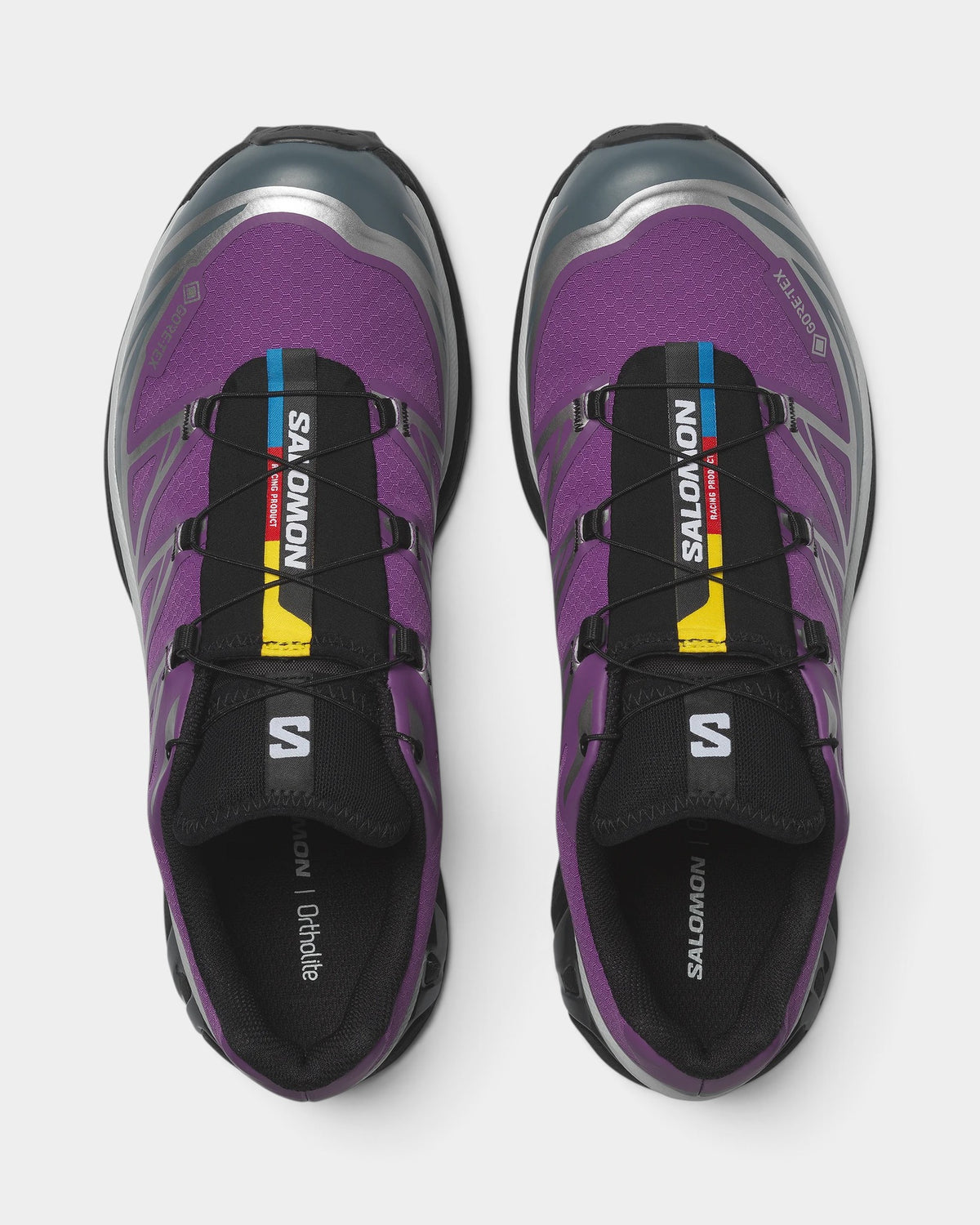 Salomon XT-6 Gore-Tex Shoes - Concord Grape / Stormy Weather / Footwear Silver