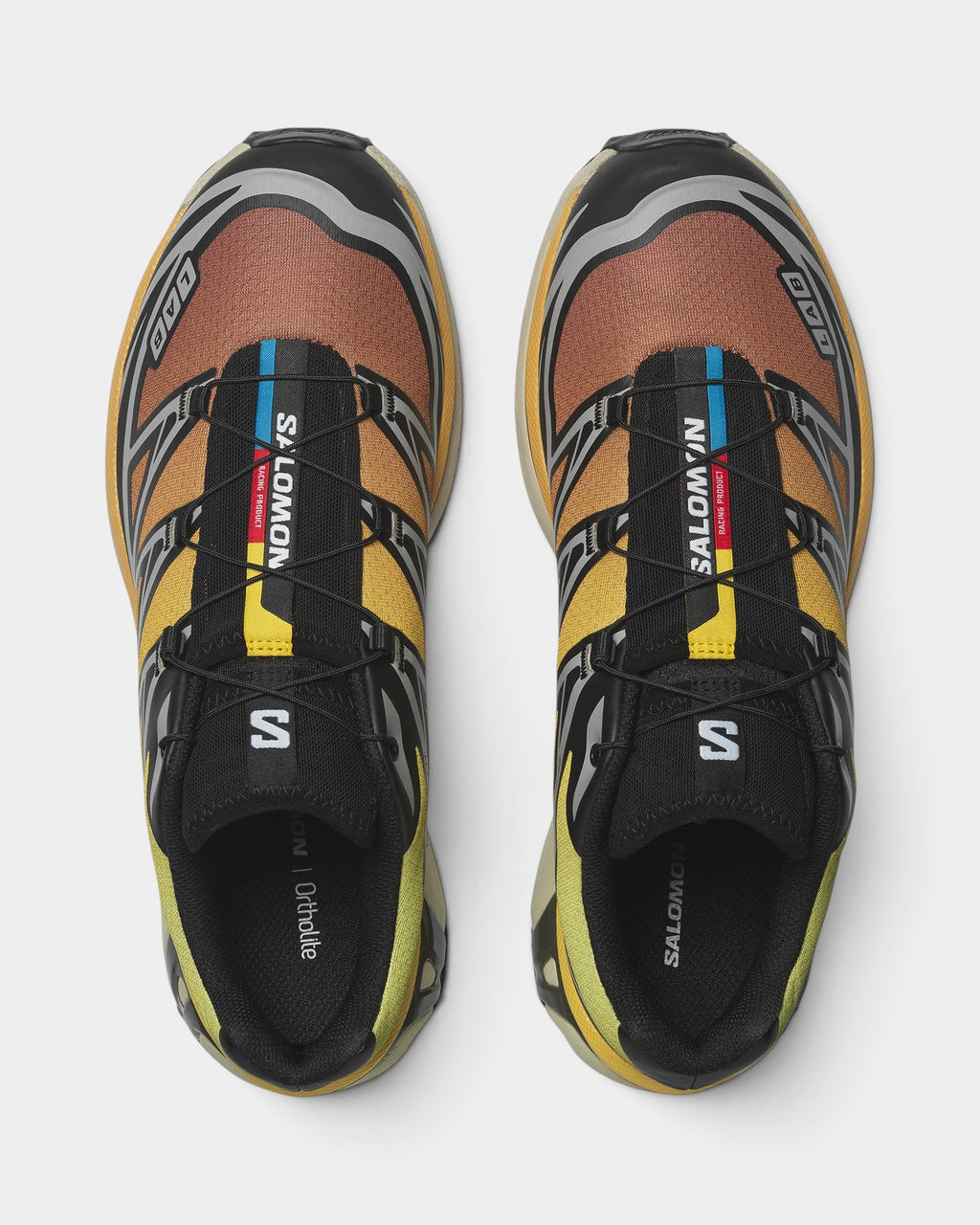Salomon XT-6 Shoes - Black / Grape Leaf / Beach Ball