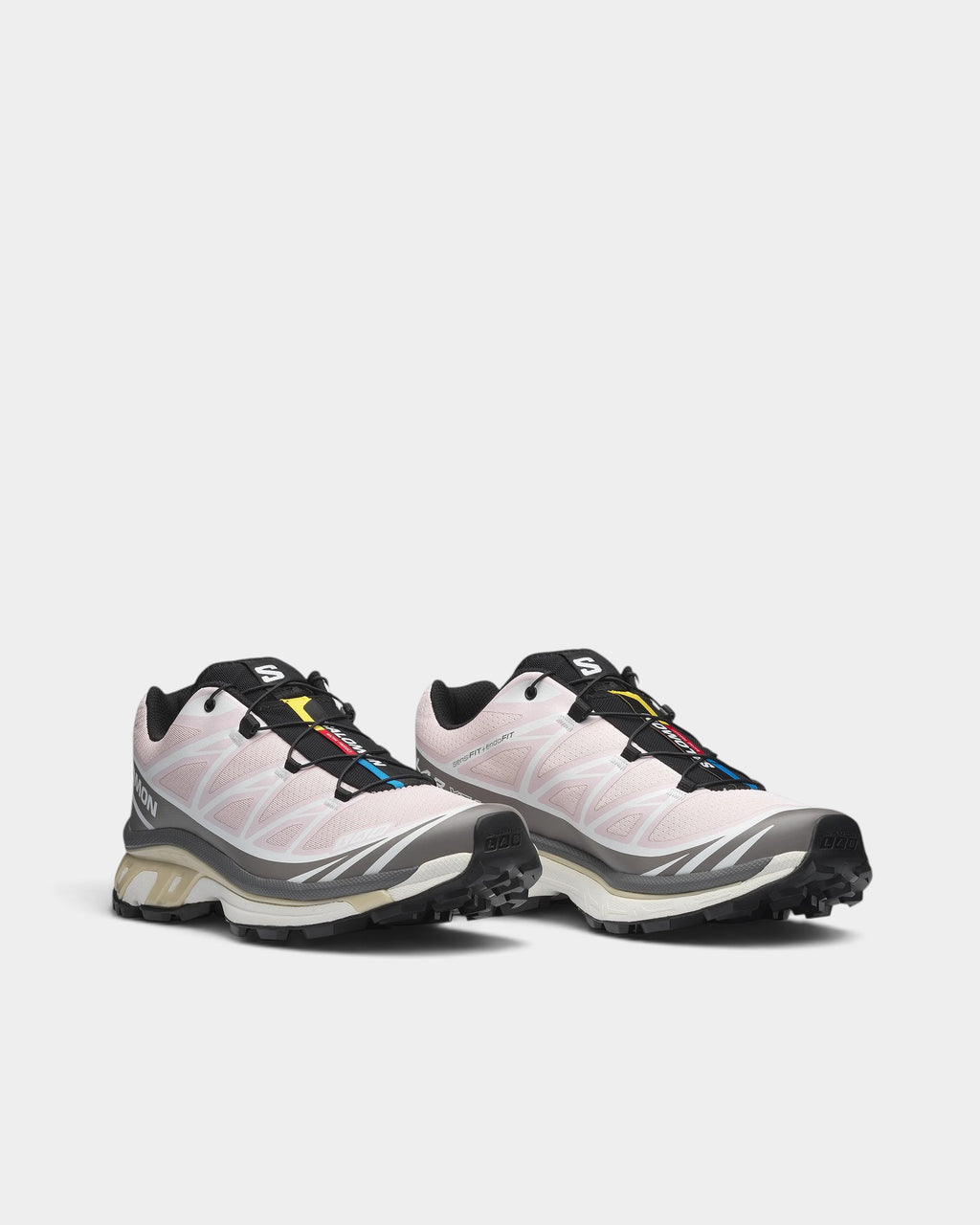Salomon XT-6 Shoes - Cloudburst / Icy Pink / Tapioca