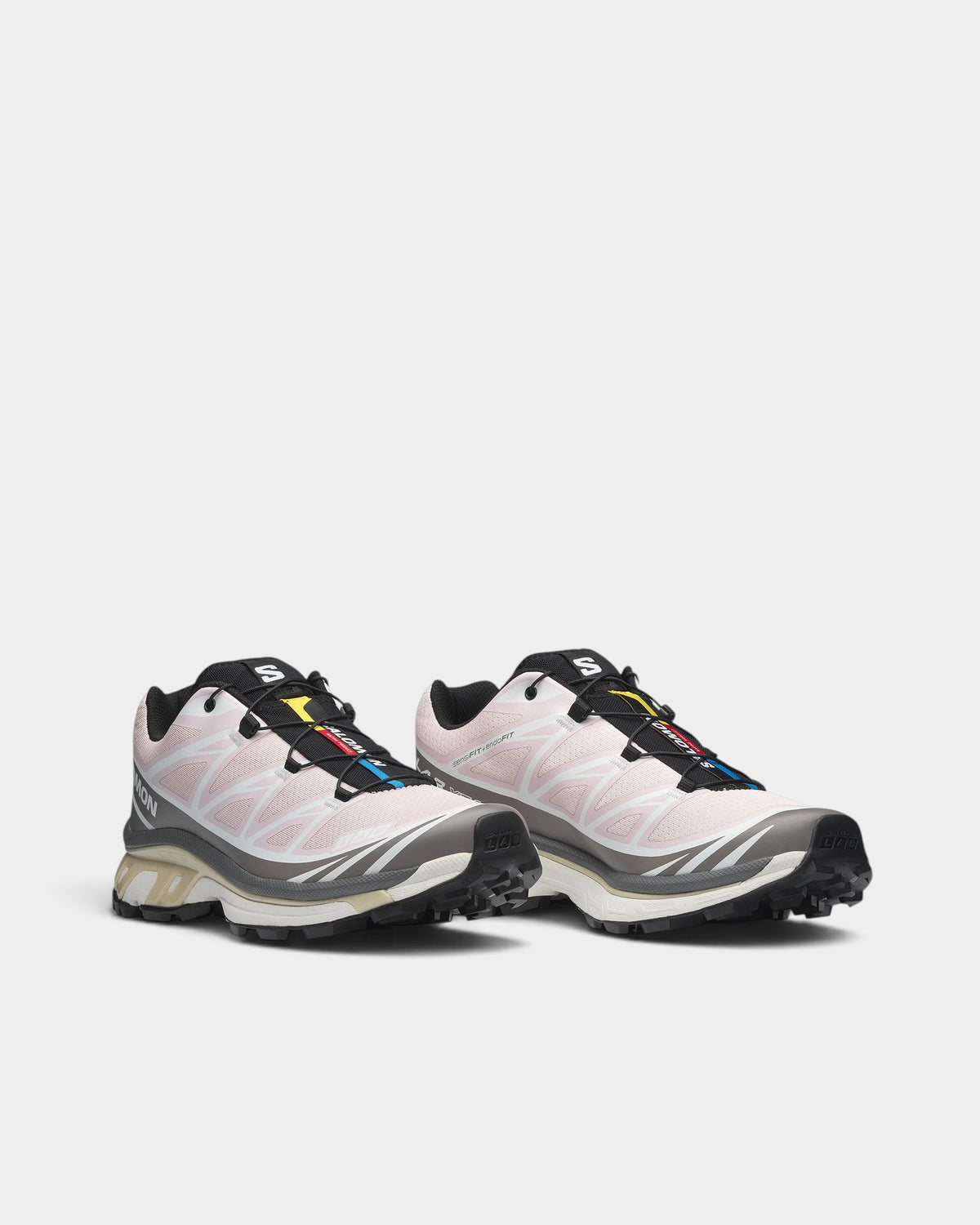 Salomon XT-6 Shoes - Cloudburst / Icy Pink / Tapioca