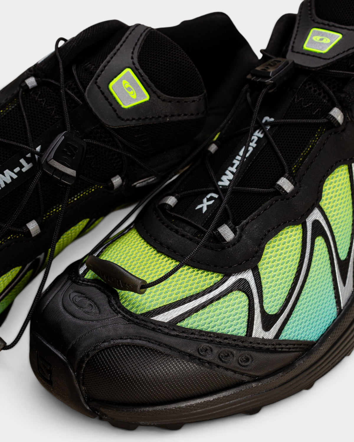 Salomon XT-Whisper Shoes - Black / Iced Aqua / Footwear Silver