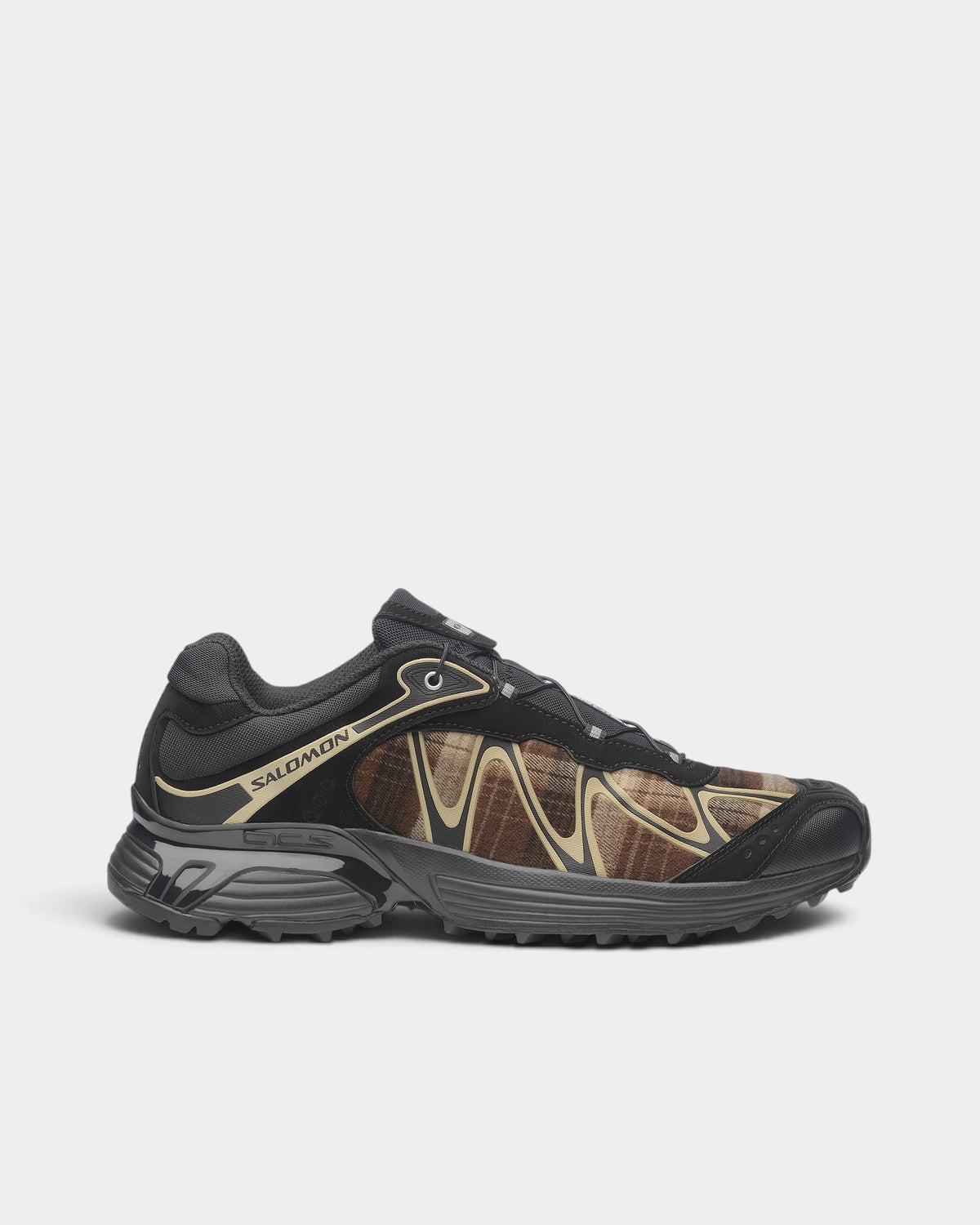 Salomon XT-Whisper Shoes - Black / Safari / Footwear Silver