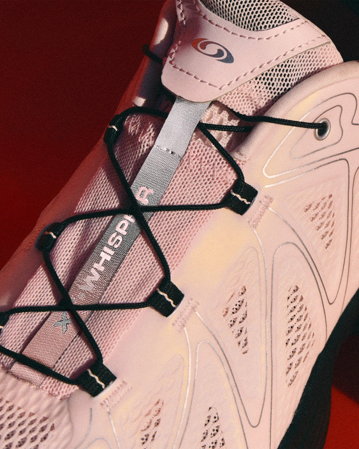 Salomon XT-Whisper Shoes - Icy Pink / Black / Footwear Silver