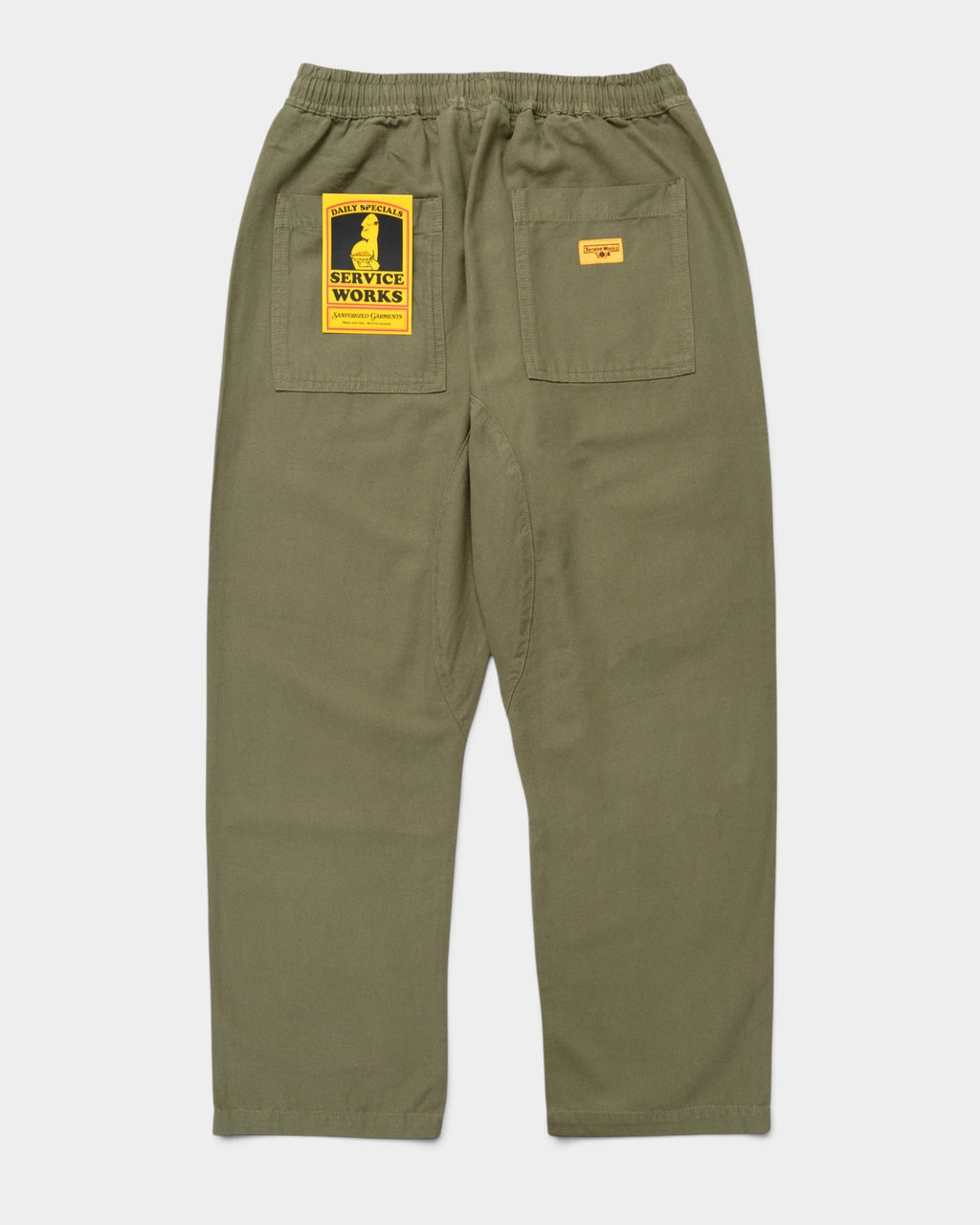 Service Works Classic Chef Pants - Olive