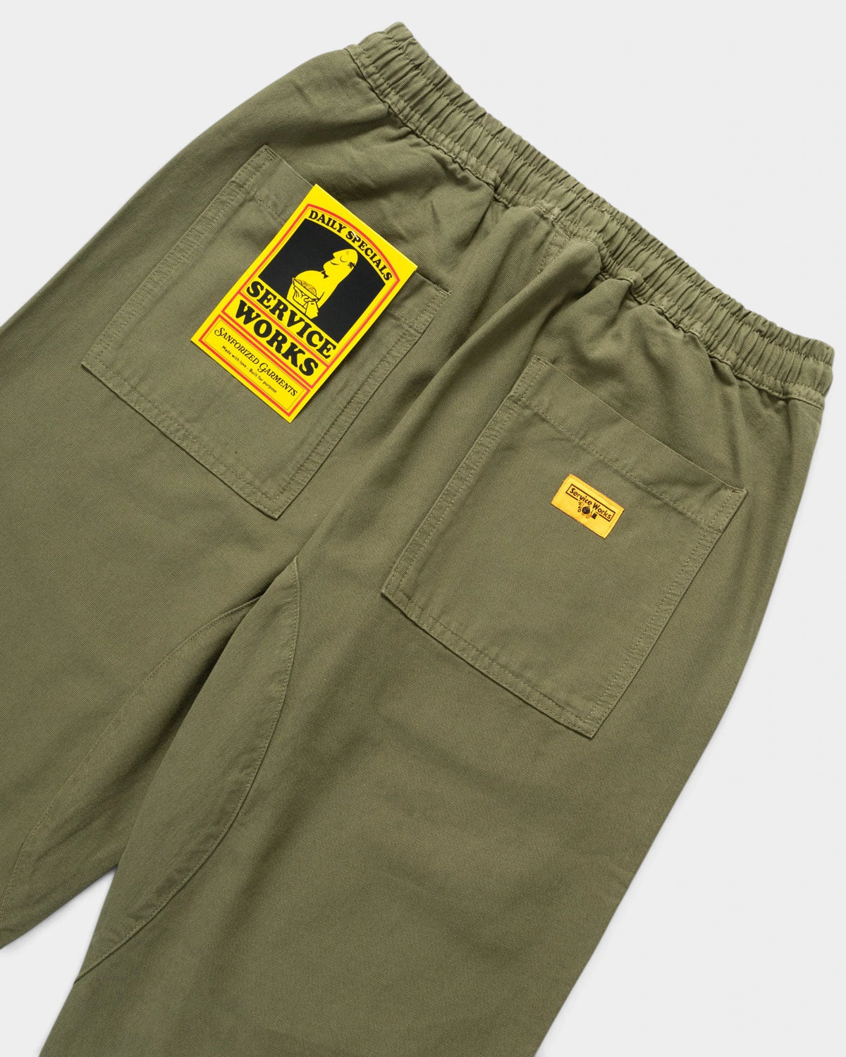 Service Works Classic Chef Pants - Olive
