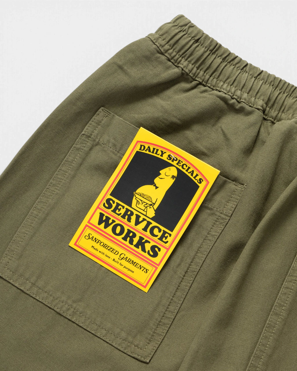 Service Works Classic Chef Pants - Olive