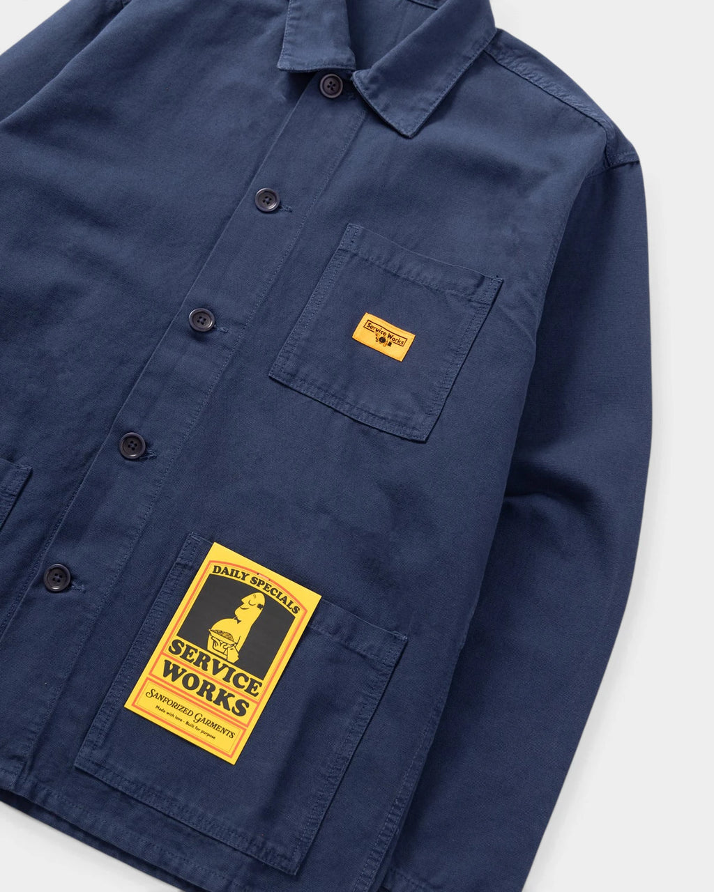 Service Works Classic Chore Shirt - Dark Navy
