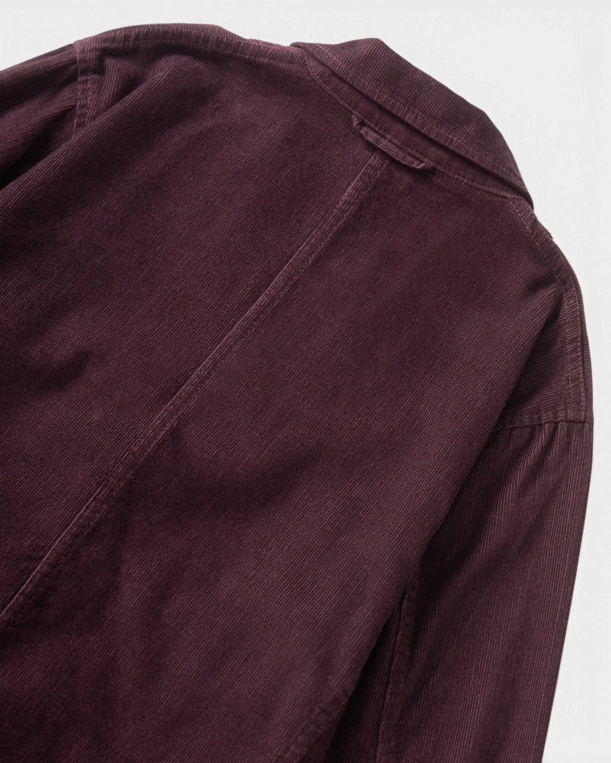 Service Works Fine Cord Server Suit Jacket - Burgundy