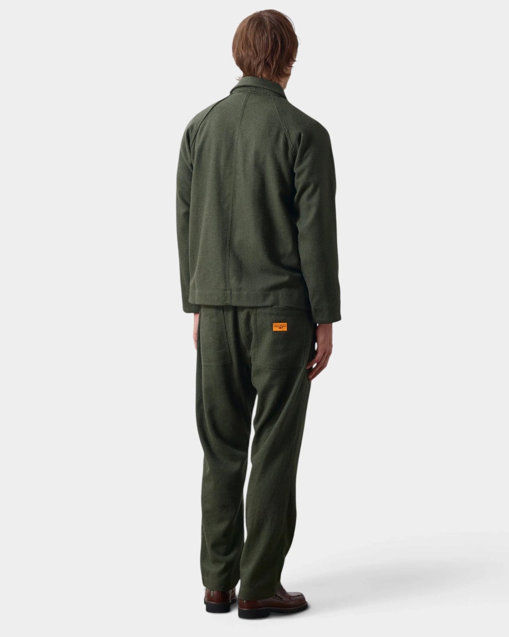 Service Works Flannel FOH Overshirt - Forest