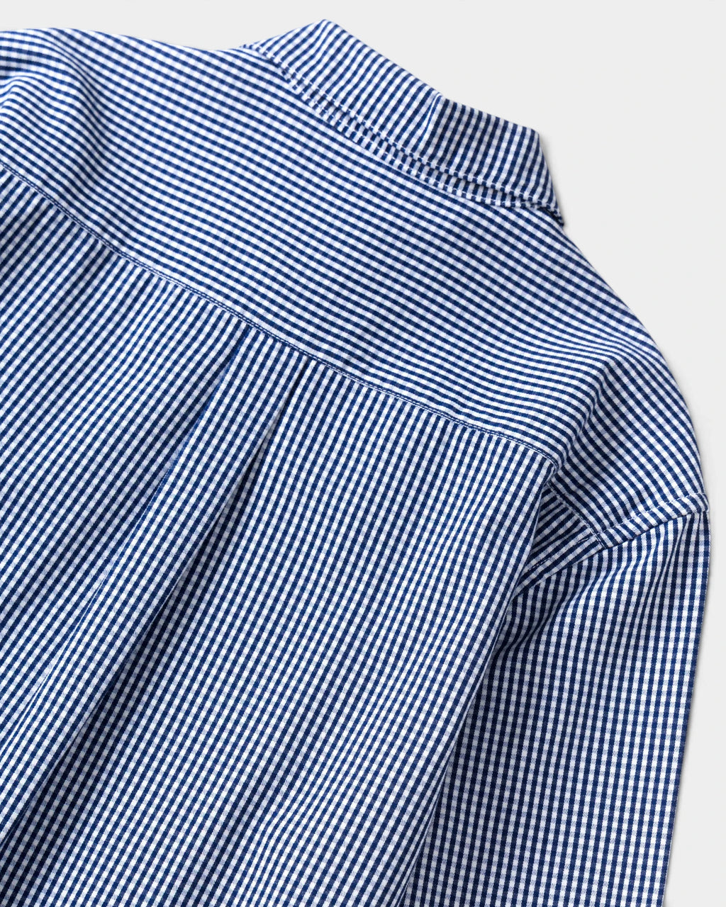 Service Works Gingham Waiter Shirt - Blue