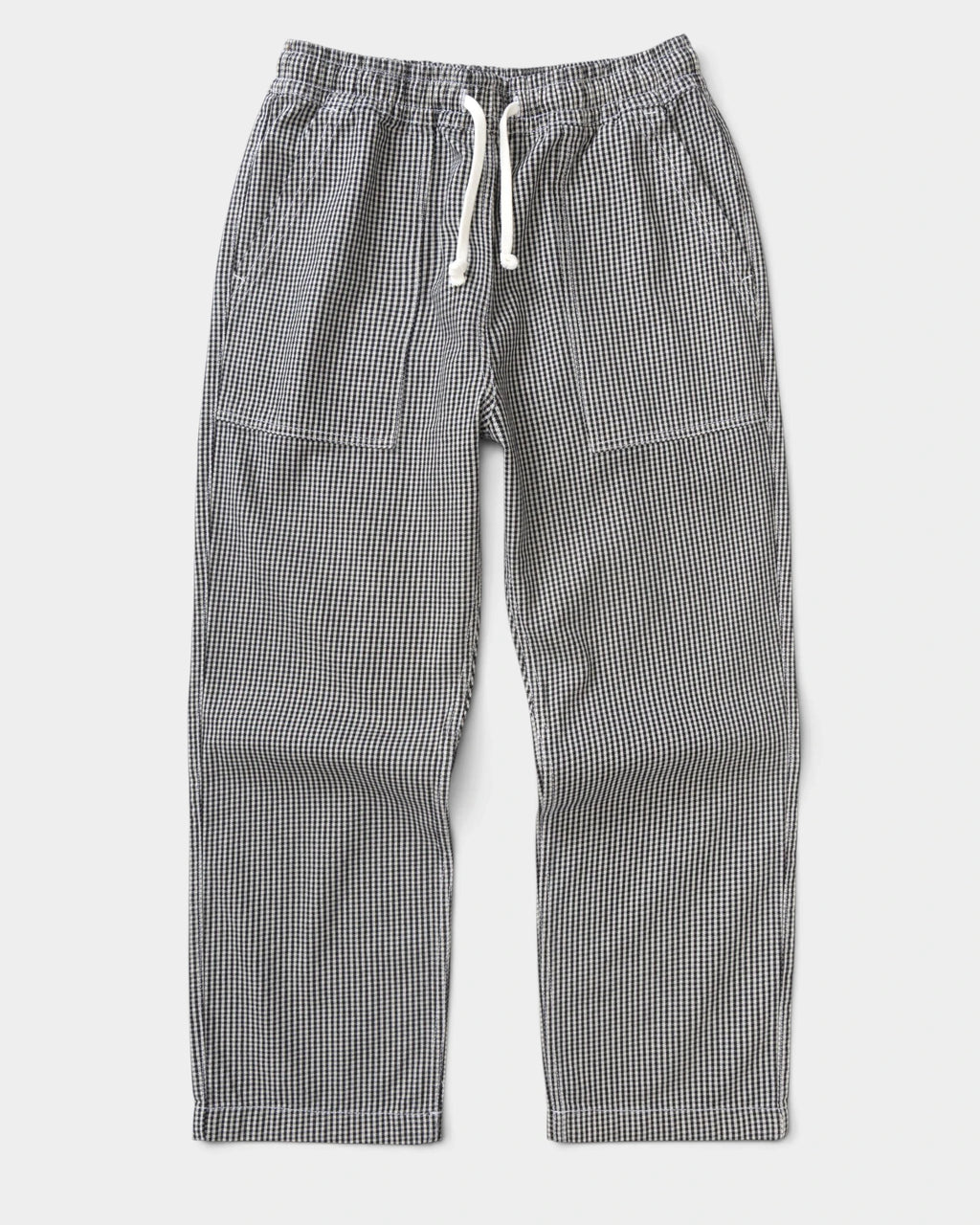 Service Works House Gingham Chef Pants - Black