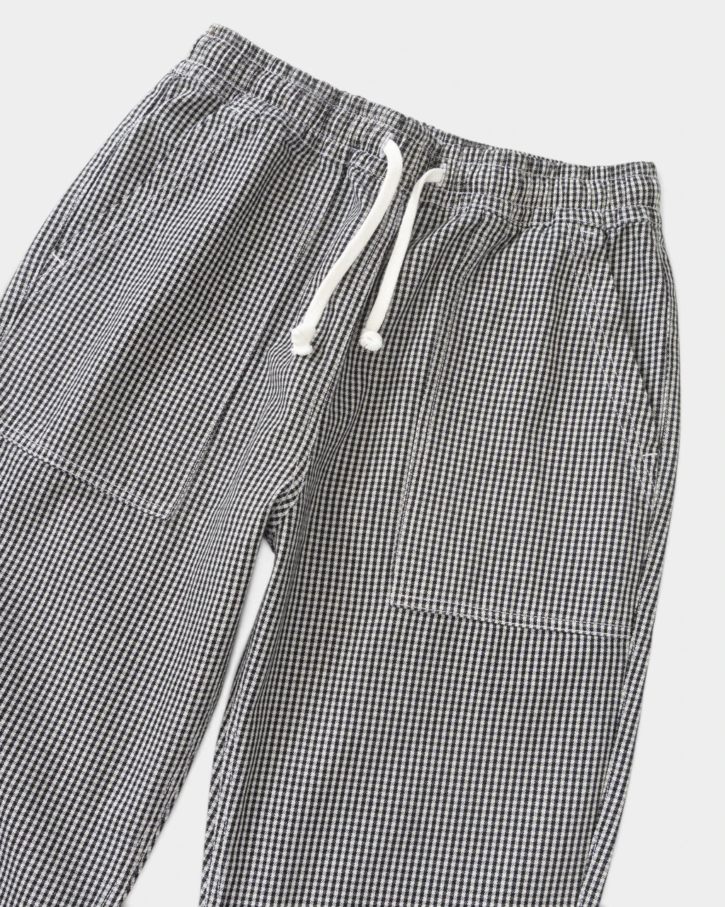 Service Works House Gingham Chef Pants - Black