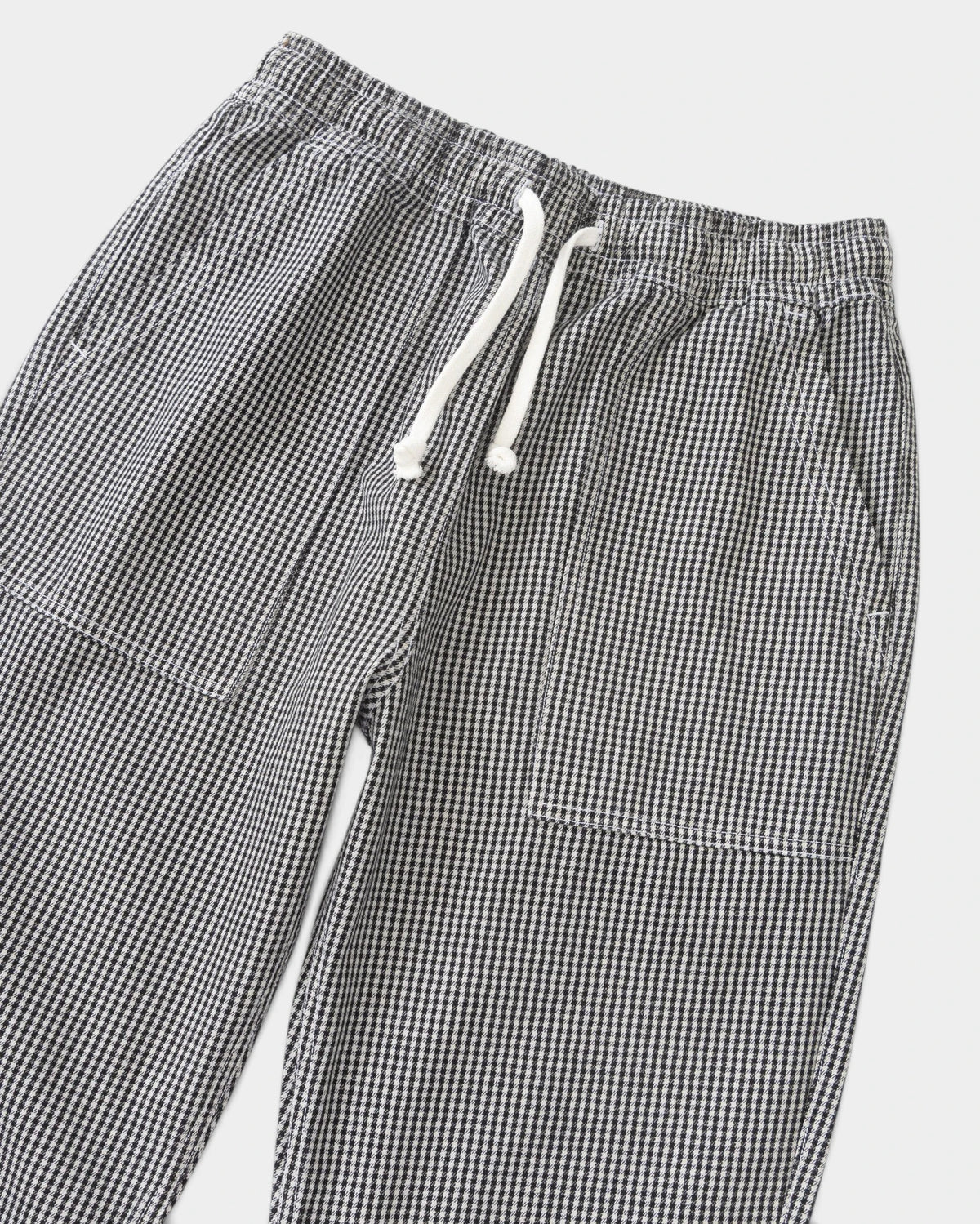 Service Works House Gingham Chef Pants - Black