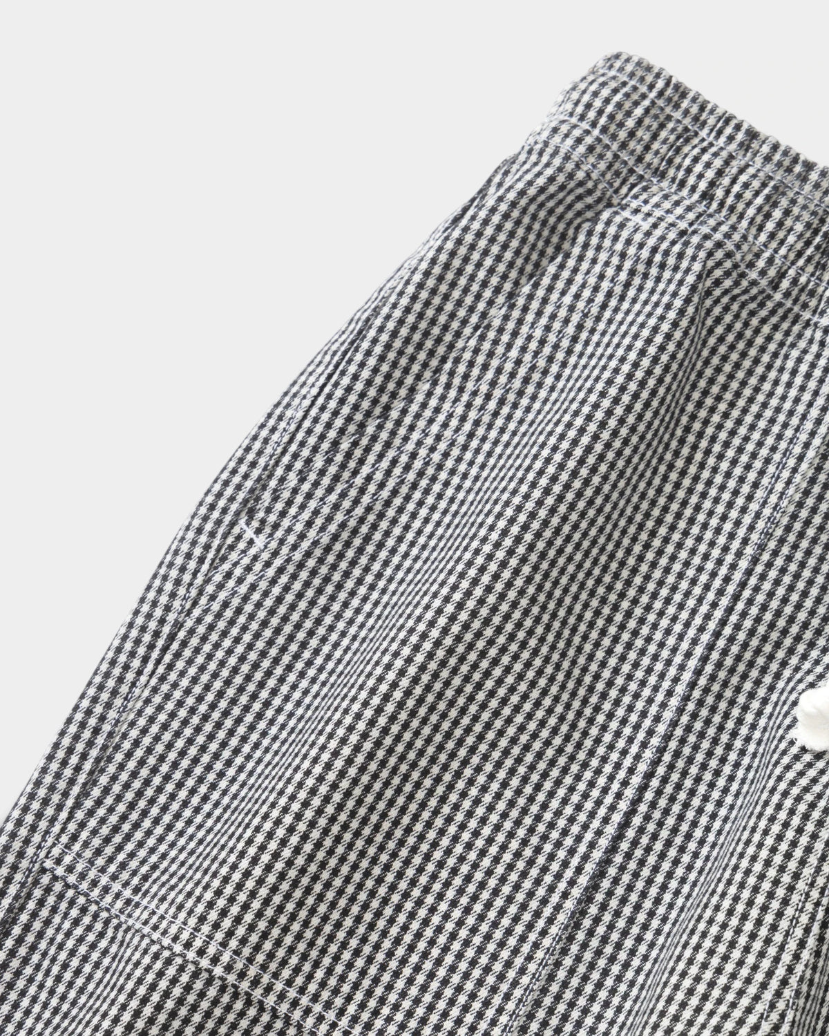 Service Works House Gingham Chef Pants - Black