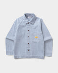 Service Works House Gingham FOH Overshirt - Blue