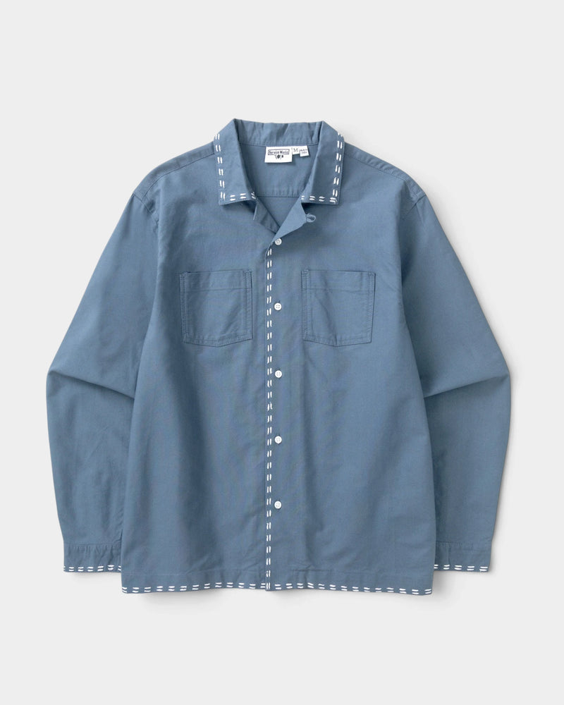 Service Works Trace Resort Shirt - Slate