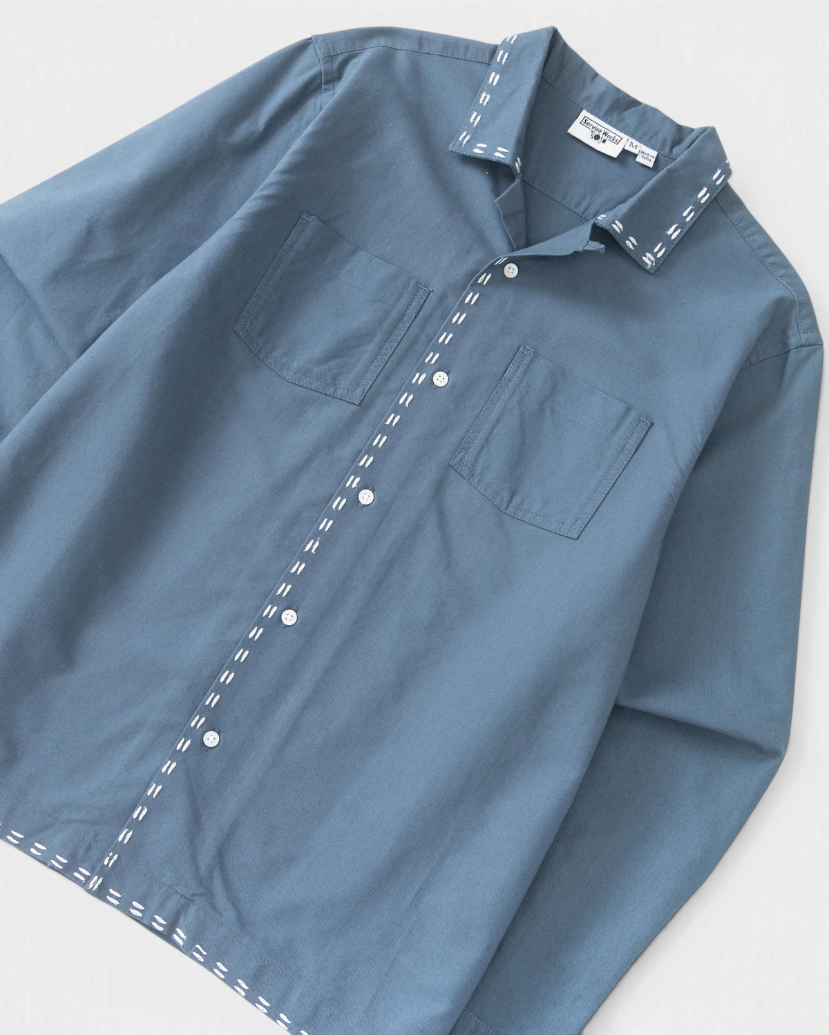 Service Works Trace Resort Shirt - Slate